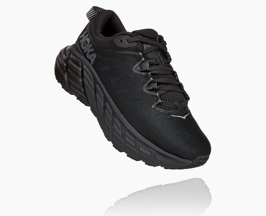 Tenis Hoka One One Mujer Negros - Gaviota 3 - LWQH47386